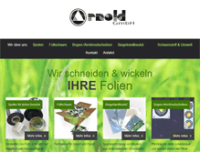 Tablet Screenshot of firma-arnold.net